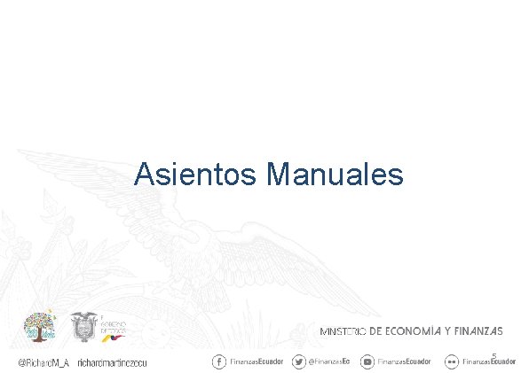 Asientos Manuales 5 