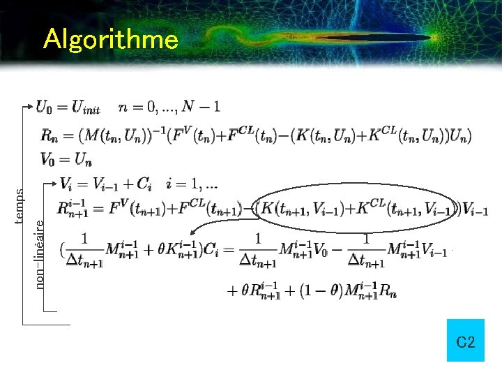 temps non-linéaire Algorithme C 2 