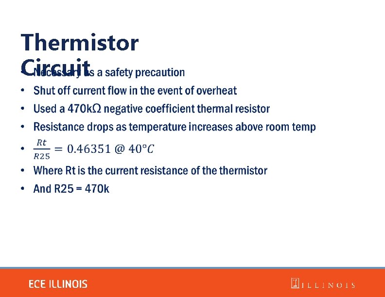 Thermistor Circuit 