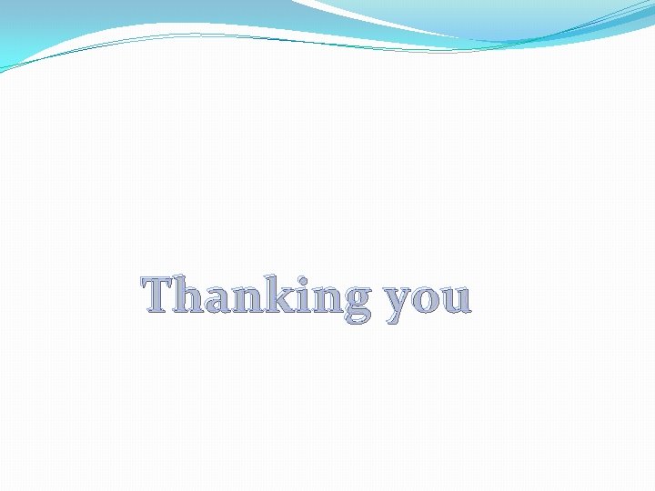 Thanking you 