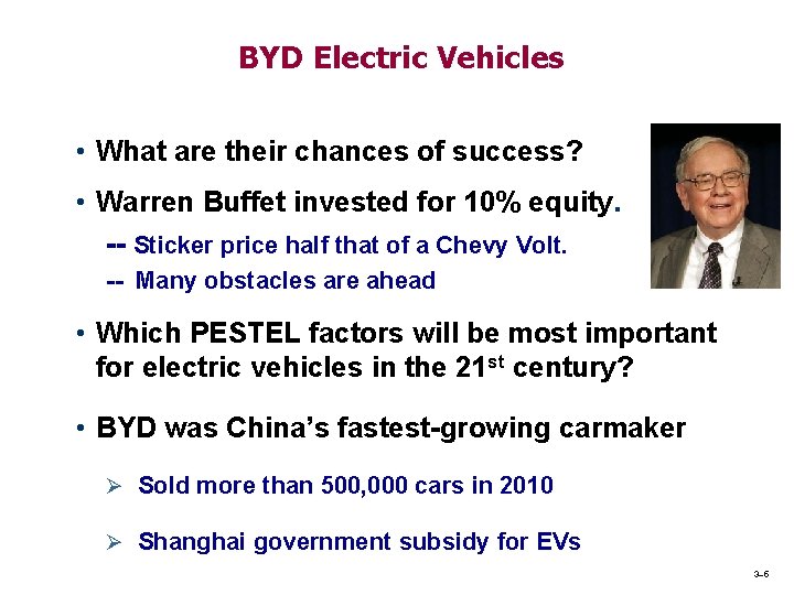 BYD Electric Vehicles • What are their chances of success? • Warren Buffet invested BYD Electric Vehicles • What are their chances of success? • Warren Buffet invested