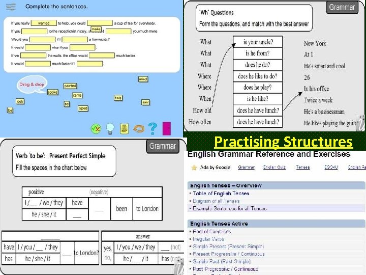 Practising Structures 