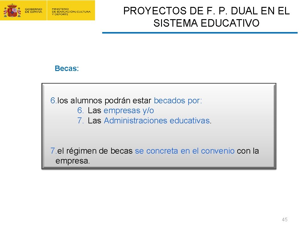 CONTRATO FORMACIÓN Y APRENDIZAJE Y FORMACIÓN PROFESIONAL DUAL PROYECTOS DE F. P. DUAL EN