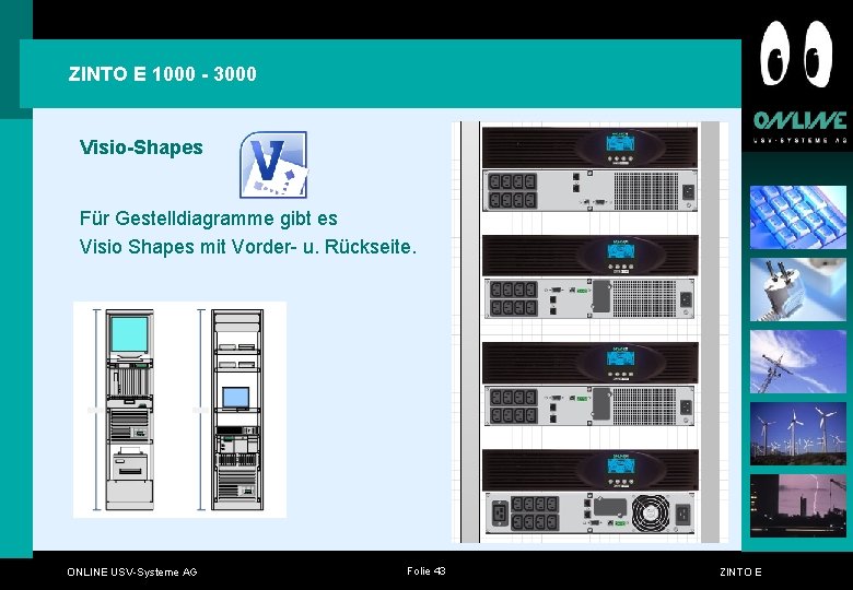 ZINTO E 1000 - 3000 Visio-Shapes Für Gestelldiagramme gibt es Visio Shapes mit Vorder- ZINTO E 1000 - 3000 Visio-Shapes Für Gestelldiagramme gibt es Visio Shapes mit Vorder-