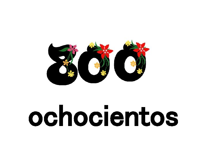 ochocientos 