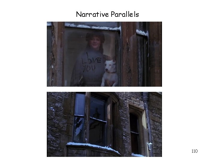 Narrative Parallels 110 Narrative Parallels 110