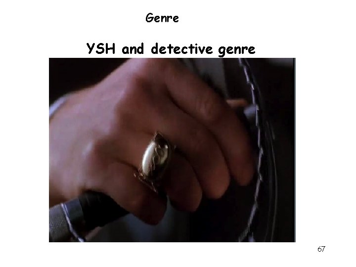 Genre YSH and detective genre 67 