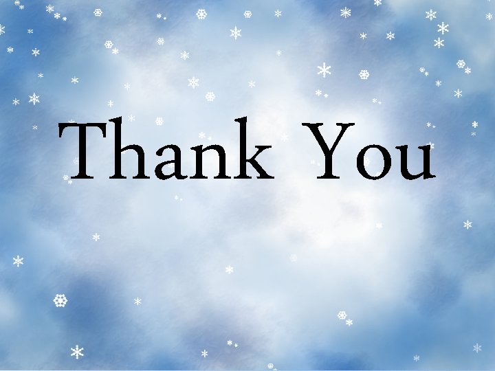 Thank You Thank You