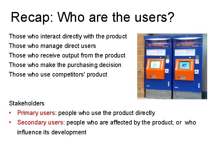 HumanComputer Interaction 3 Understanding Users Part 2 Last