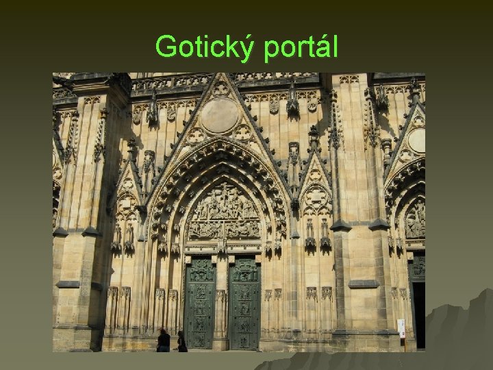 Gotický portál 