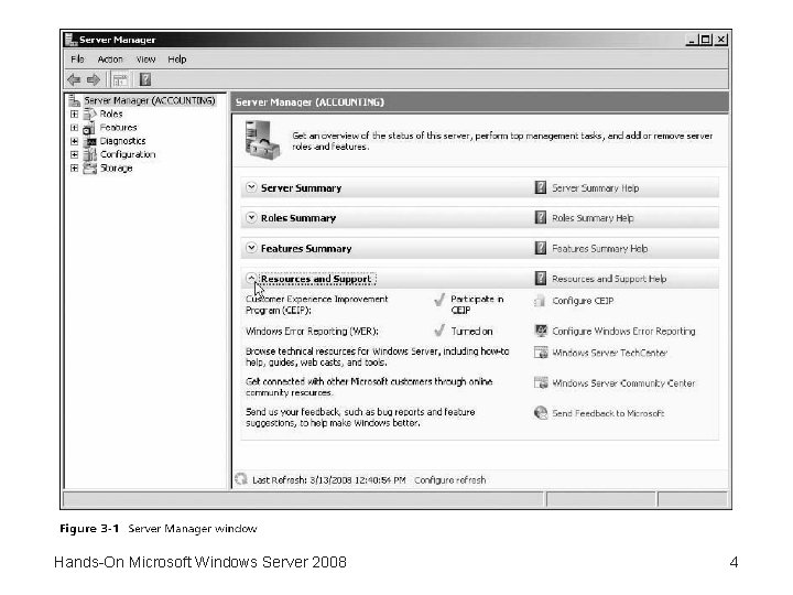 Hands-On Microsoft Windows Server 2008 4 