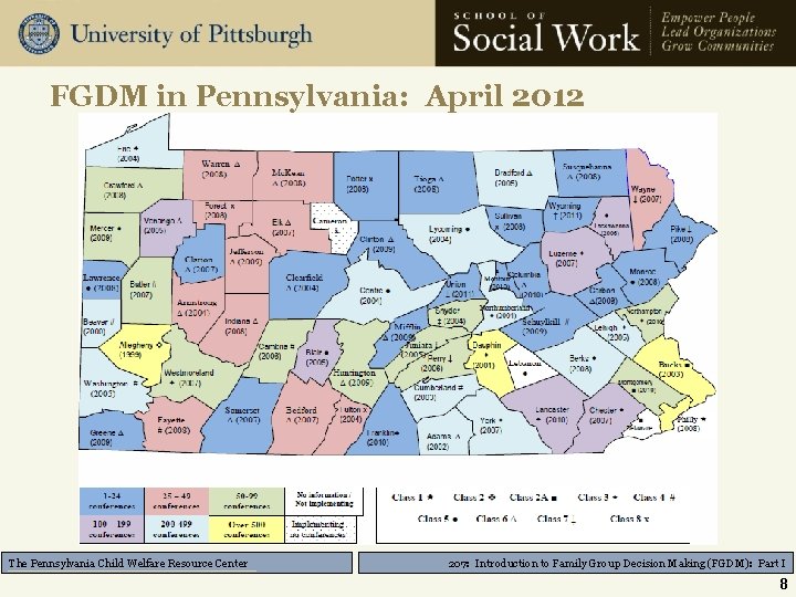 FGDM in Pennsylvania: April 2012 The Pennsylvania Child Welfare Resource Center 207: Introduction to