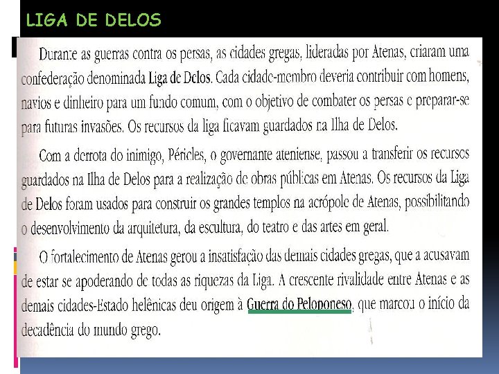 LIGA DE DELOS 