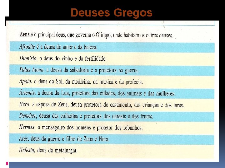 Deuses Gregos 