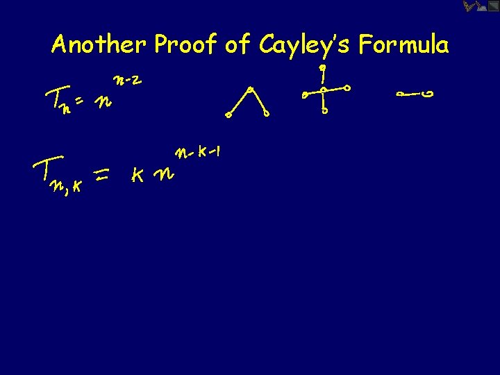 Another Proof of Cayley’s Formula 