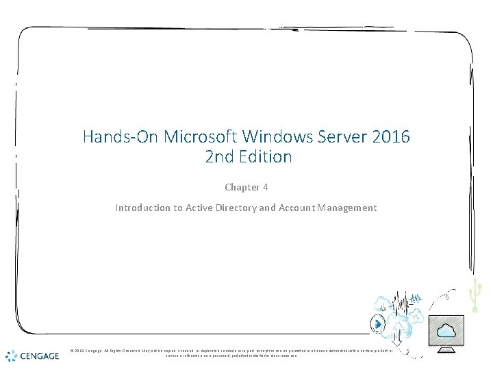 Hands-On Microsoft Windows Server 2016 2 nd Edition Chapter 4 Introduction to Active Directory