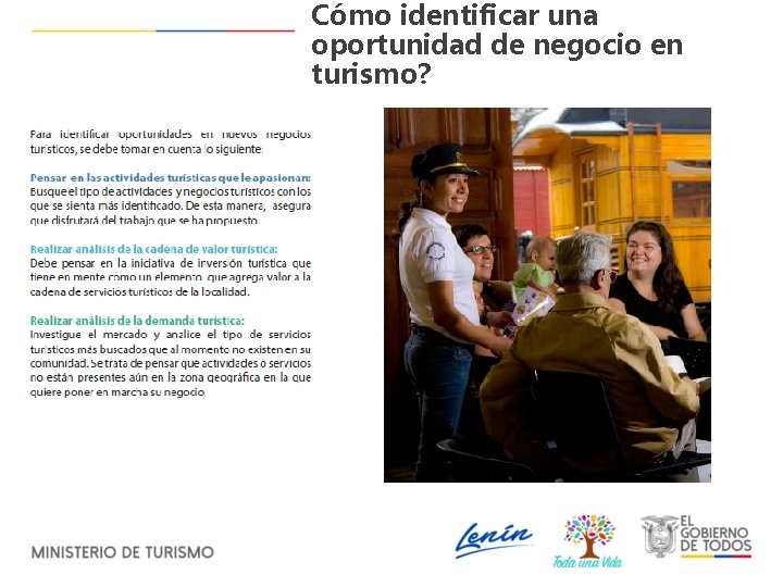 Cómo identificar una oportunidad de negocio en turismo? 