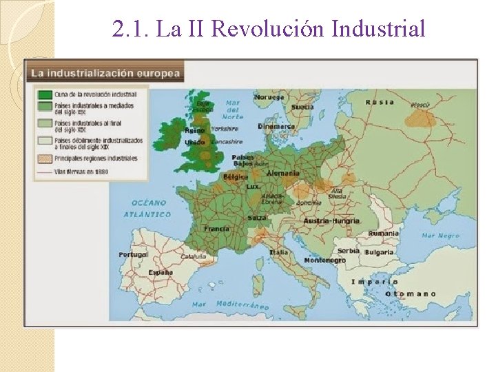 2. 1. La II Revolución Industrial 