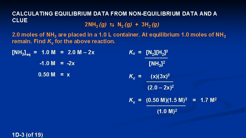 Chemical Equilibrium Many Chemical Reactions Run To Completion