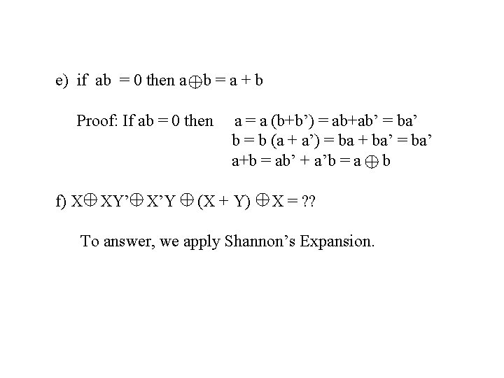 Cs 140 Lecture 7 Other Types Of Gates