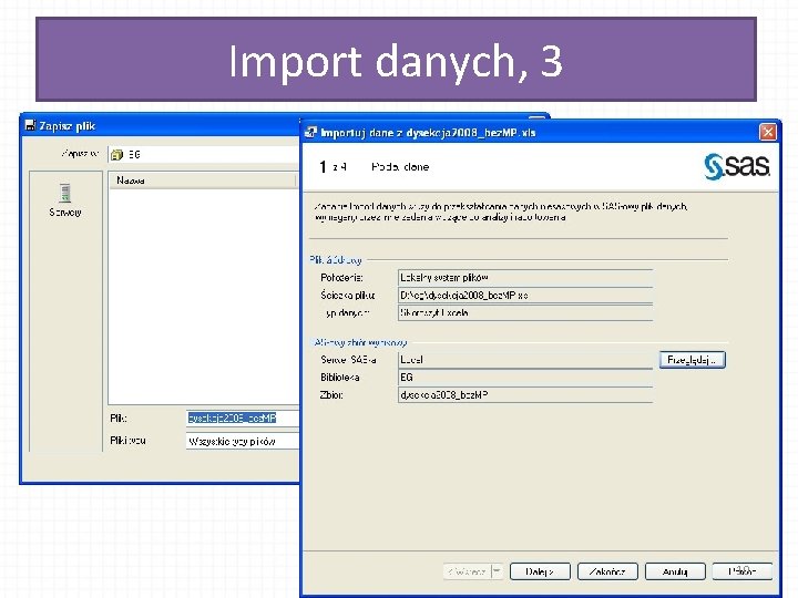 Import danych, 3 10 