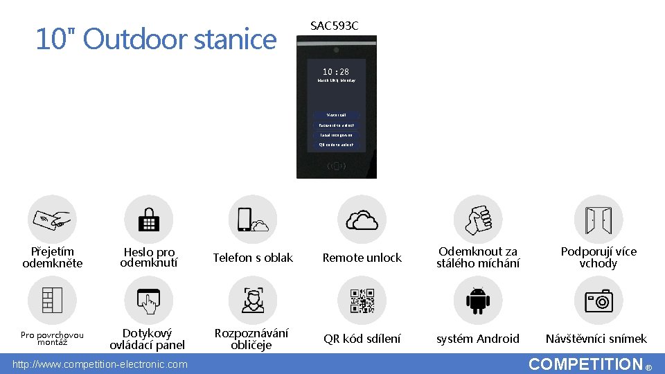10" Outdoor stanice SAC 593 C 10 : 28 March 16 th, Monday Visitor 10" Outdoor stanice SAC 593 C 10 : 28 March 16 th, Monday Visitor