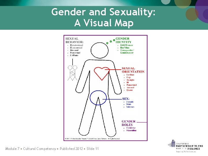 Gender and Sexuality: A Visual Map Module 7 • Cultural Competency • Published 2012