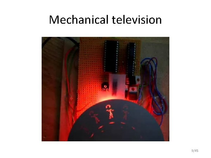 Mechanical television 9/45 