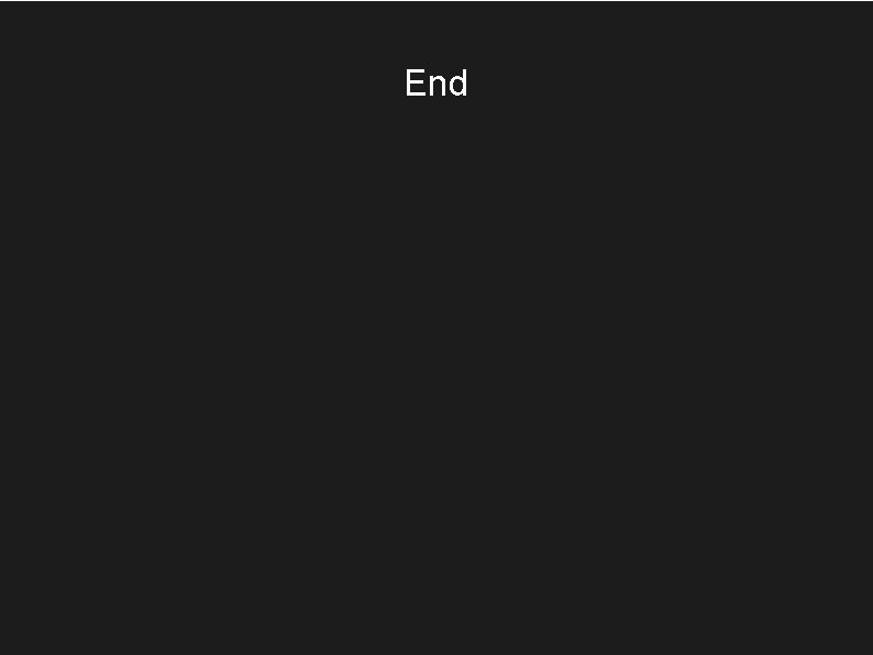 End 