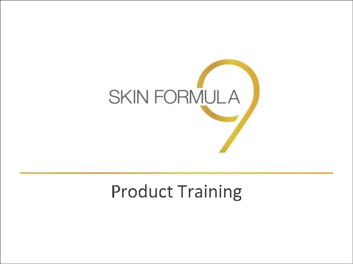 Product Training 