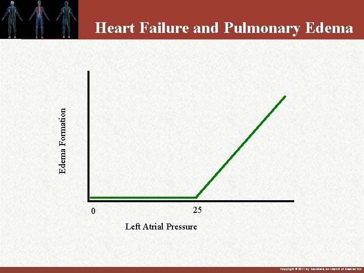 Edema Formation Heart Failure and Pulmonary Edema 0 25 Left Atrial Pressure Copyright © Edema Formation Heart Failure and Pulmonary Edema 0 25 Left Atrial Pressure Copyright ©