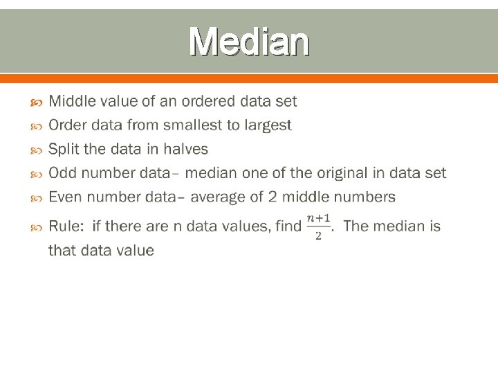 Median 