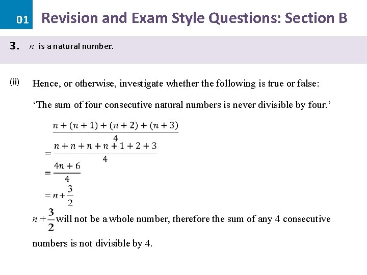 Chapter Number Systems Solutions Revision Section B More