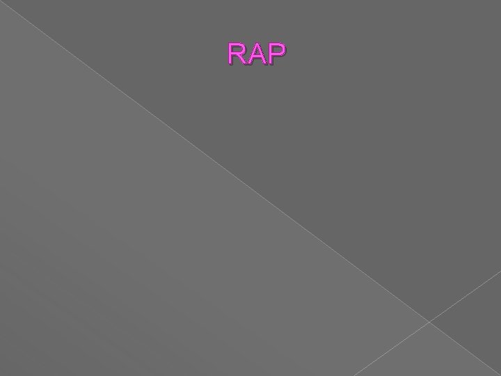  RAP 