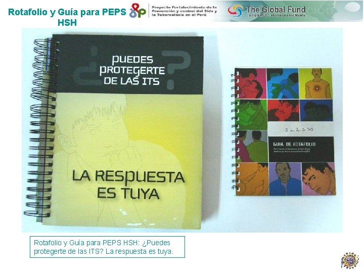 Rotafolio y Guía para PEPS HSH: ¿Puedes protegerte de las ITS? La respuesta es