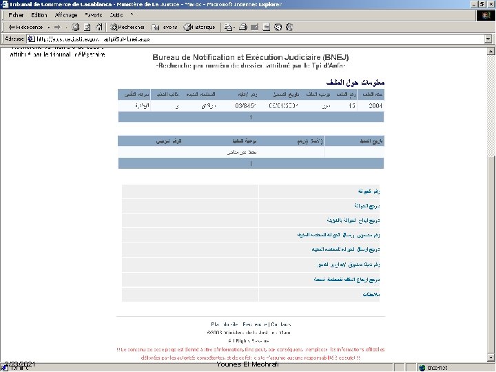 2/23/2021 Younes El Mechrafi 