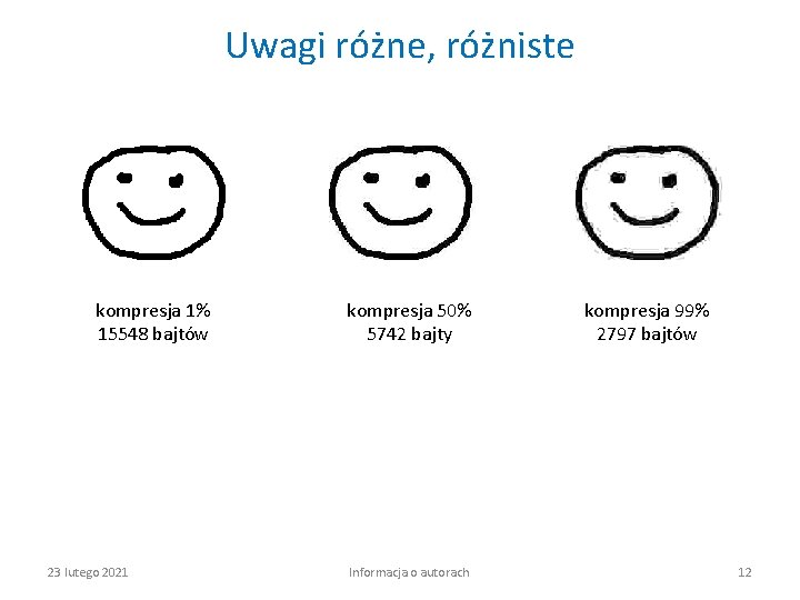 Uwagi różne, różniste kompresja 1% 15548 bajtów 23 lutego 2021 kompresja 50% 5742 bajty