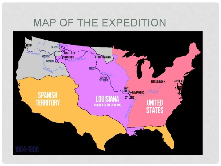 MAP OF THE EXPEDITION 