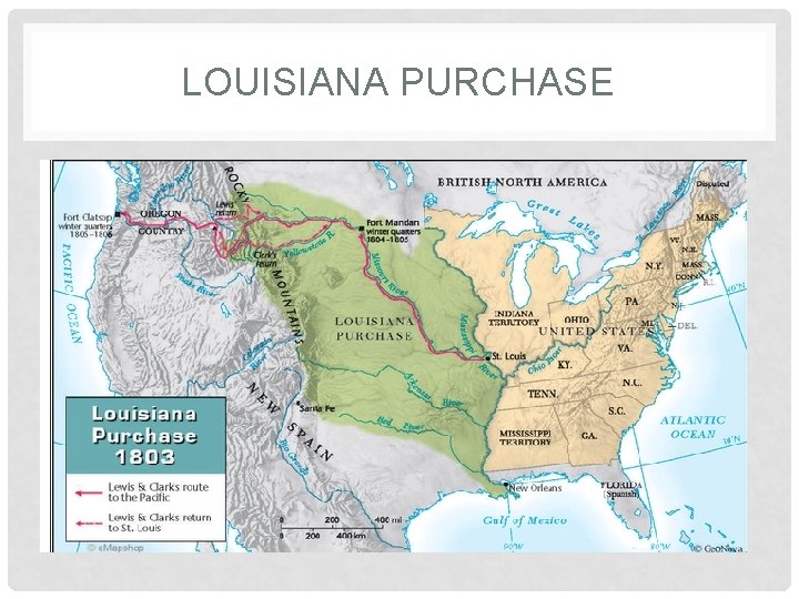 LOUISIANA PURCHASE 