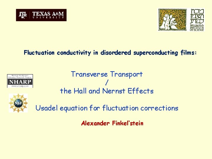 Fluctuation conductivity in disordered superconducting films: Transverse Transport / the Hall and Nernst Effects