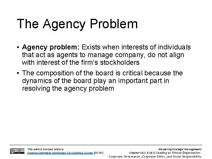 Mastering Strategic Management Chapter 10 1 10 2