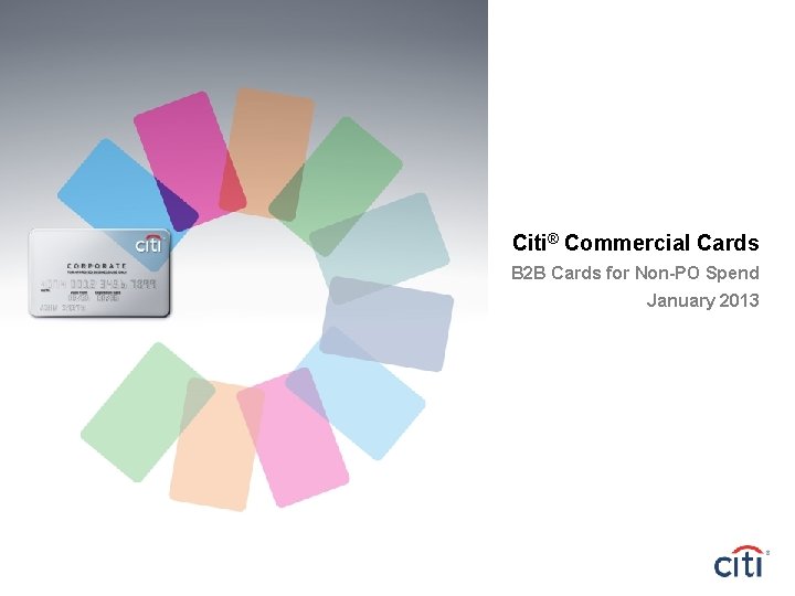 Citi Commercial Cards B 2 B Cards for