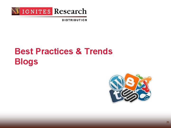 Best Practices & Trends Blogs 26 