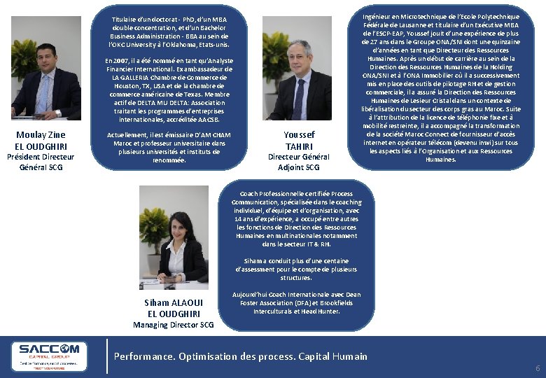 Titulaire d’un doctorat - Ph. D, d’un MBA double concentration, et d’un Bachelor Business