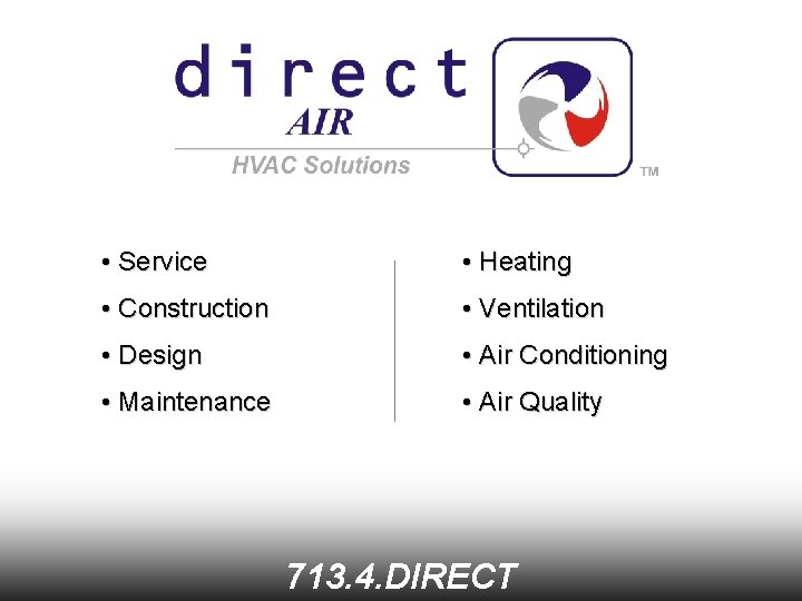  • Service • Heating • Construction • Ventilation • Design • Air Conditioning