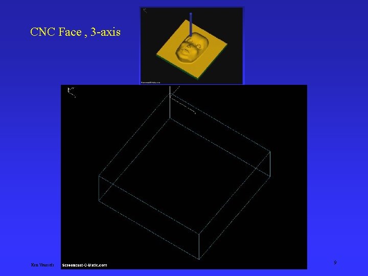 CNC Face , 3 -axis Ken Youssefi Mechanical Engineering Department 9 