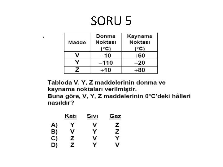 SORU 5 