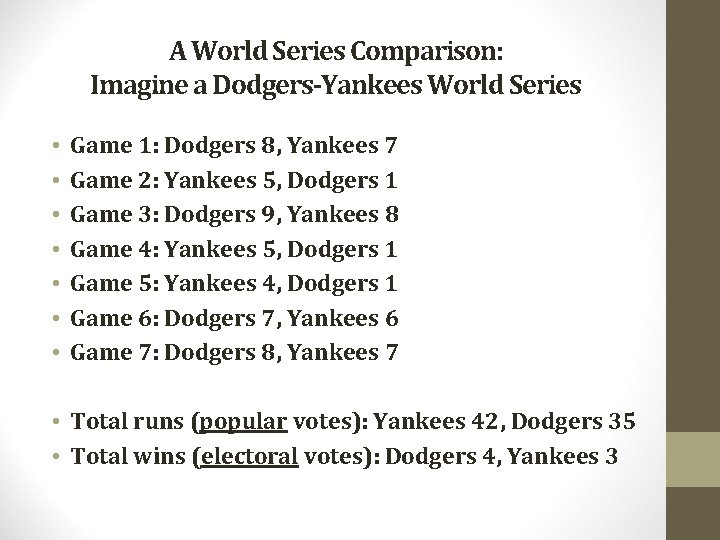 A World Series Comparison: Imagine a Dodgers-Yankees World Series • • Game 1: Dodgers