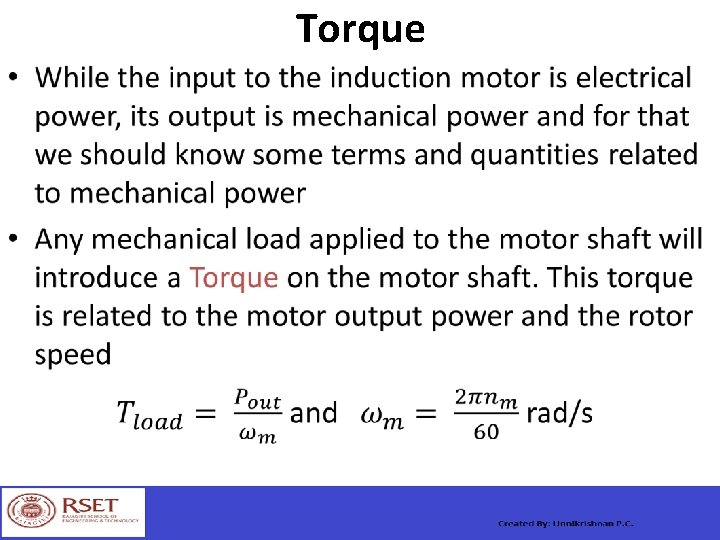 Torque • 