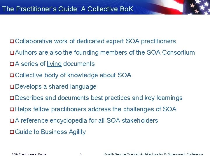 The Practitioner’s Guide: A Collective Bo. K q Collaborative q Authors q. A work